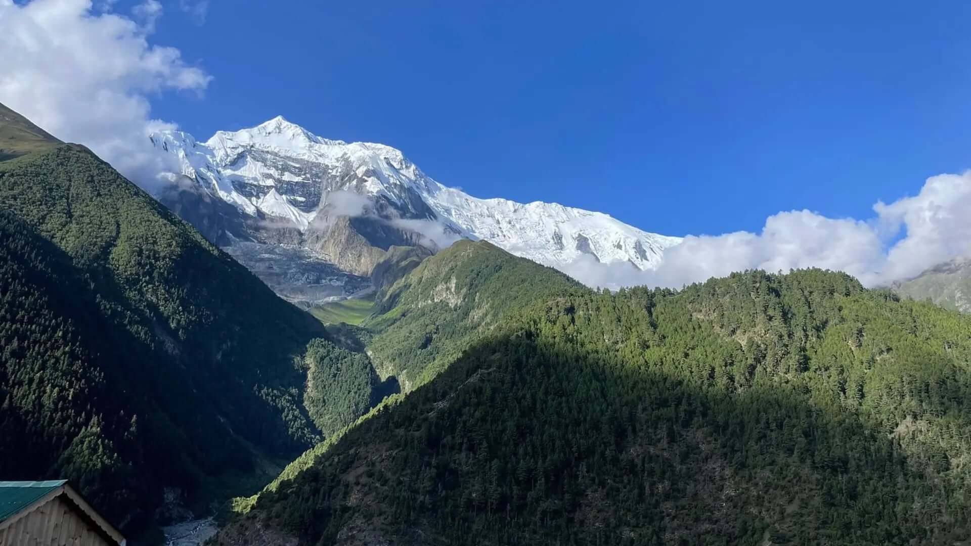 Annapurna region during monsoon