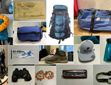 Langtang Trek Packing List