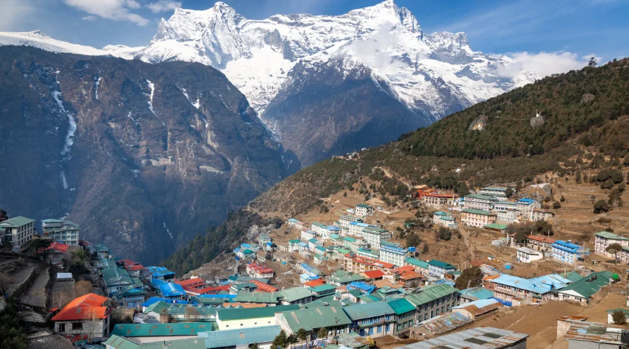 Namche Bazaar, gateway of Everest Base Camp Trek