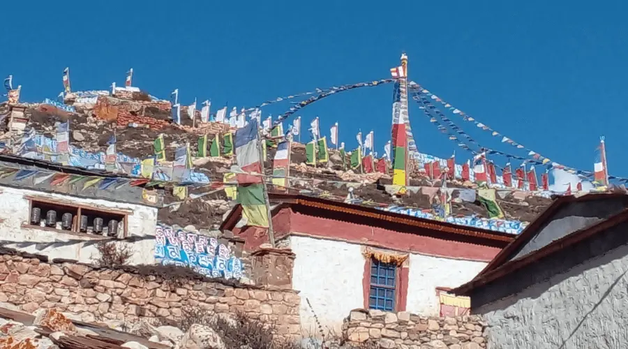 A monastery in the Nar Phu Valley