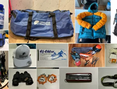 Smart packing list for Kanchenjunga Trek