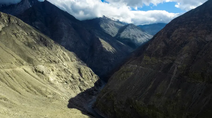A scenic view seen on the Himalayan trail