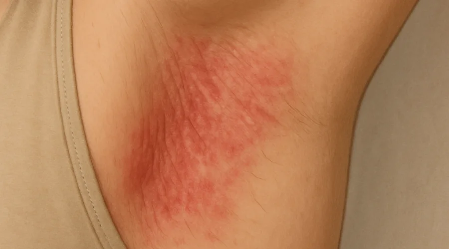 An AI Generated Picture of Chafe on Your Armpit