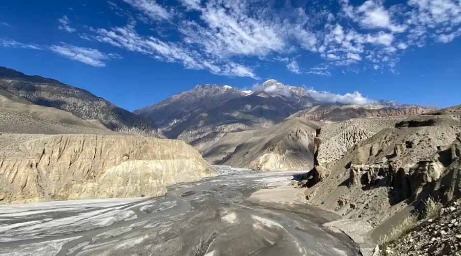 Dramatic Landscape of Upper Mustang