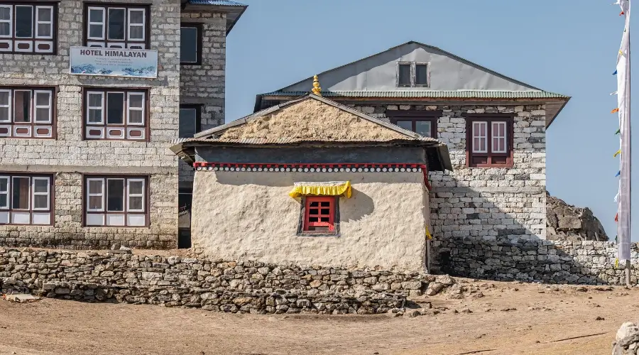 A shelter for monks in Tengboche