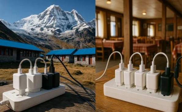 Device Charging on the Annapurna Base Camp Trek