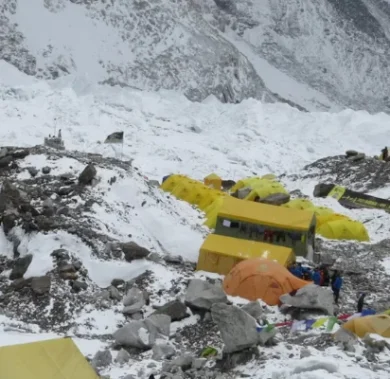 What Happens at Everest Base Camp During Climbing Season?