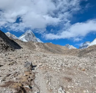 Everest Three Passes Trek Difficulty
