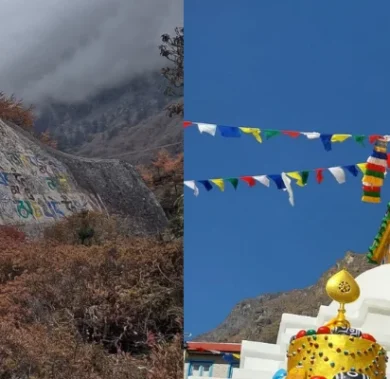 The Meaning Behind Mani Stone and Chortens on Nepal Trek