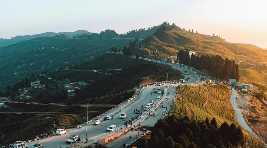 Road of Eastern Highway, Illam Nepal