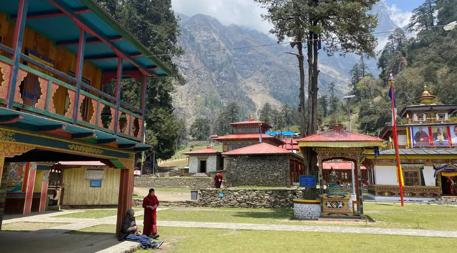 Serang Gompa in Manaslu region