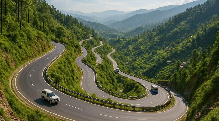 Winding Roads of Sindhuli