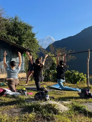 Top 15 Yoga and Meditation Spots in Annapurna Sanctuary Trek