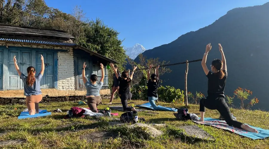 Top 15 Yoga and Meditation Spots in Annapurna Sanctuary Trek