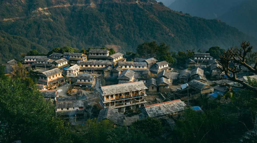 Beautiful Houses at Ghandruk