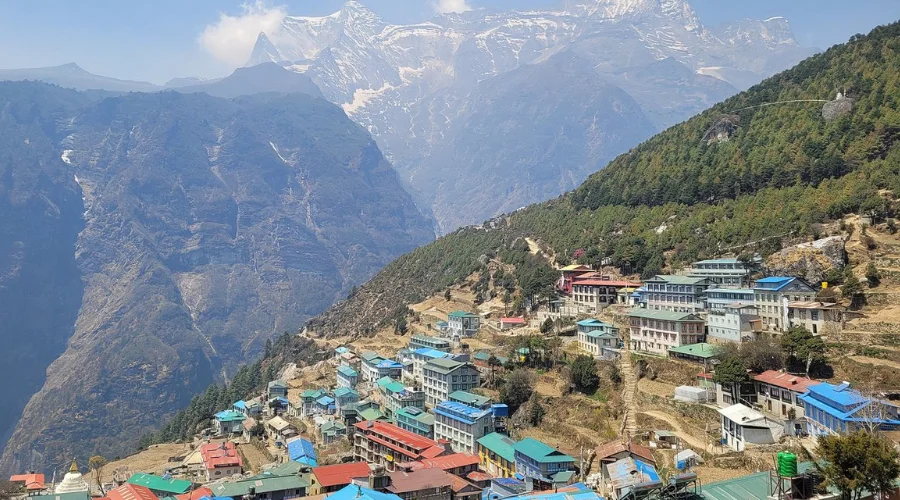 Namche Bazaar, gateway to Everest